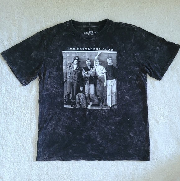 Mad😡 Engine Global🌎 LLC "The Breakfast🥞🥓 Club" Mineral Washed Tee👕 - Picture 1 of 12